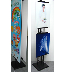 雙面多海報展示架