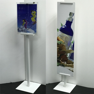白色展示架